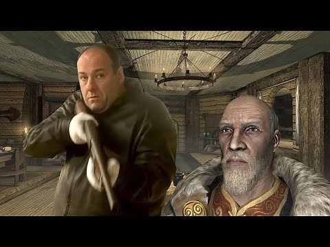 Assassinating the Emperor for the Dark Brotherhood in Skyrim