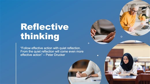 8. Reflective thinking