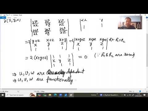 L34 Jacobian part 3 jacobian and its properties, unit 3
