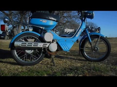 Starting the 1986 Suzuki FA50