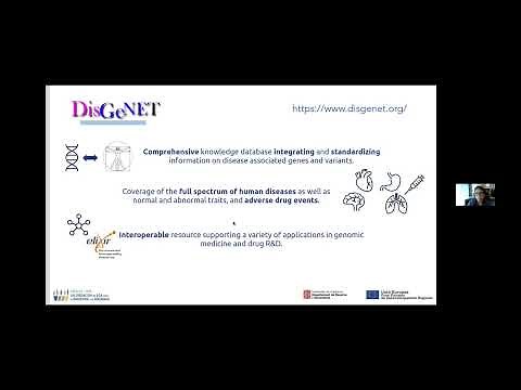 DisGeNET: the knowledge platform on disease genomics - Janet Piñero (5/5)