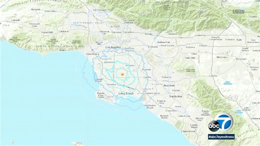 3.7-magnitude earthquake strikes Compton area, USGS says