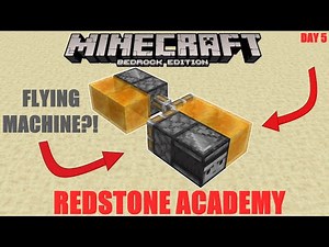 Redstone Academy | The Observer (and pistons) - Phase 1 Day 5 | Minecraft: Bedrock Edition