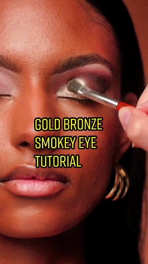Cosmic Gold Smokey Eye Tutorial with Maven Beauty