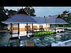 നാലുകെട്ട് | Nalukettu Plan | Kerala Home Tour | Nadumuttam | Lumion Animation