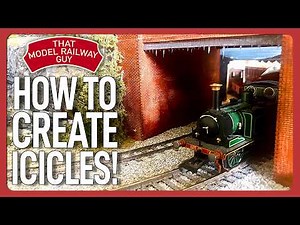 How To Make ICICLES For Your Model Railway! - Christmas Tutorial ❄️