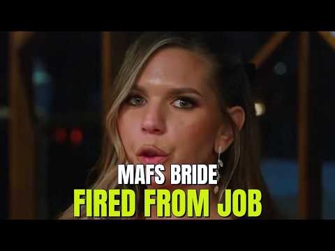 MAFS Bride FIRED For Behavior, Martha's New Baby & Pink Pillow Drama