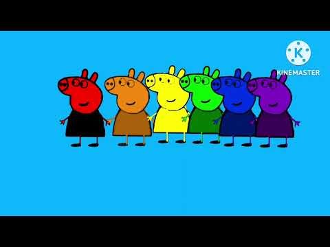 Peppa pig flims logo history