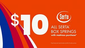 Big Lots Big Labor Day Sale TV Spot, '$1 Initial Payment: Bayport Mattress Set and Serta Box Springs'