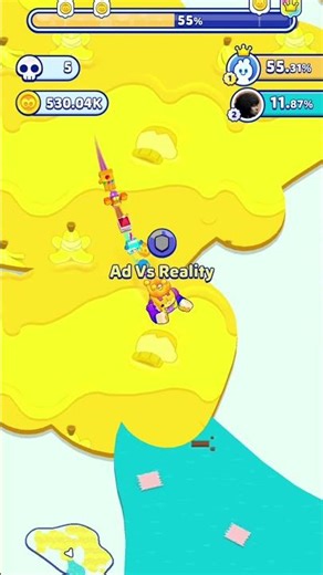 Paper.io 2 speedrun goes WRONG #gameplay #games #fail