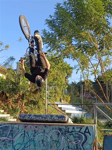 Mastering BMX Backflips at Alta Vista Skate Park