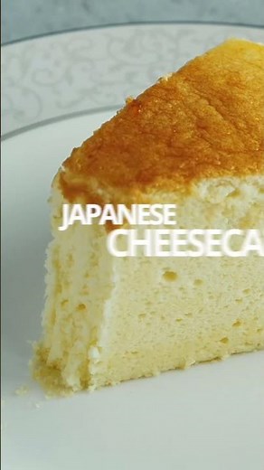 Fluffy and Light Japanese Cheesecake