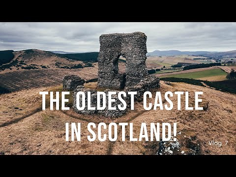 Exploring the oldest castle in Scotland! Plus ancient carvings and more! // Vlog 7