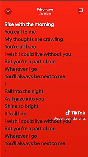 Telephones-Vacations#spotify #vacations #music #telephones #lyrics