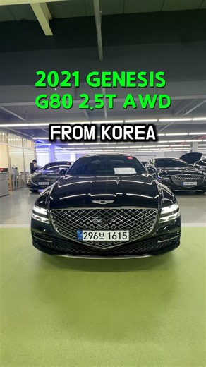Genesis G80 2.5T AWD ✅ July-2021 ✅ Mileage: 84,524 km ✅ Engine:...
