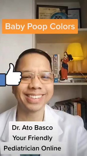 16K views · 276 reactions | Color of Poop: watch full video in my FB page #color #pooped #babies | Dr. Ato Basco Your Friendly Pediatrician Online | Facebook