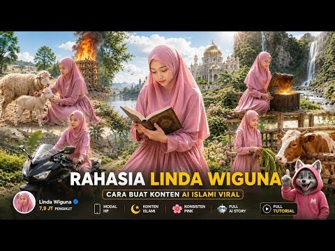 AUTO VIRAL FB PRO! Create AI Content Like Linda Wiguna Using Only Your Phone