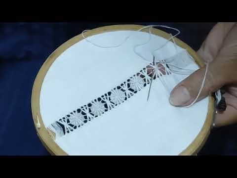 Simple & Easy Flower Tarkashi Design Tutorial | Latest Tarkashi Design | #handembroidery #embroidery