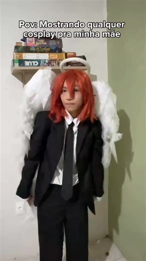 🏳️‍🌈=🌱 faz todo sentido #cosplayer #transboy🏳️‍⚧️ #angeldevil #chainsawmancosplay