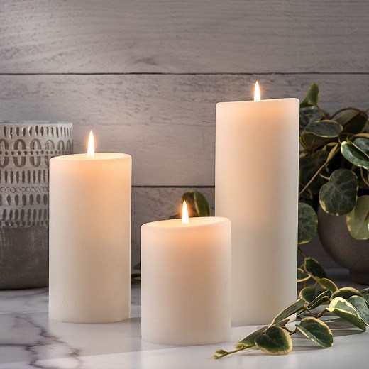 Natural Pillar Candles
