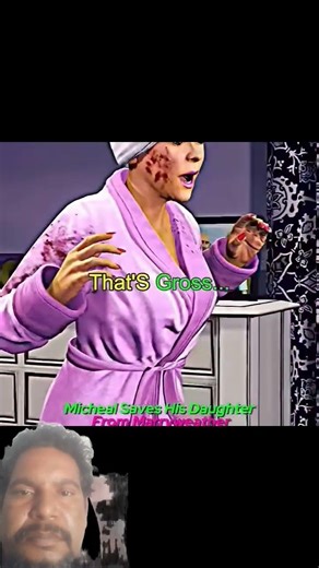 GTA5 Micheals last meeting with familly if we choose ending B #gta5 ##gta #gtav #gta5 #gtashorts