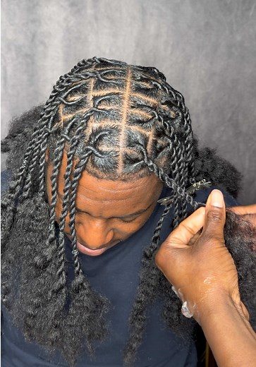 Starter Locs with Extensions on Short Hair — Timaa Slayz Blueprint