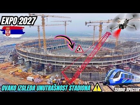 Izgradnja Nacionalnog stadiona i EXPO kompleksa Beograd, Podzemna garaža i Železnička stanica