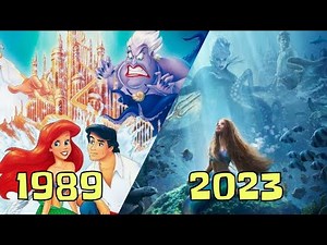 The Little Mermaid ★ Characters In Real Life & Then And Now (1989 - 2023) ★ Disney