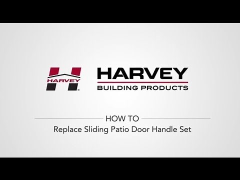 How To Replace Your Sliding Patio Door Handle Set