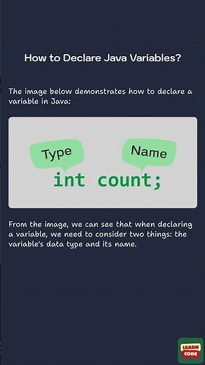 How to Declare Java Variables? (Java Variables)