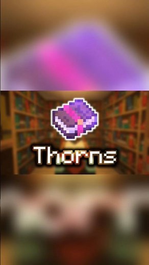 “What Does Thorns Do in Minecraft? Full Breakdown! 🛡️ #minecraft #shorts #viral #ytshorts
