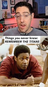 1.9M views · 56K reactions | Things you never knew about Remember The Titans (2000) Sources: ESPN; Fandango; USA Today; The Score; Men’s Journal; Esquire; Shapiro, Len; Pollin, Andy (December 16, 2008). The Great Book of Washington DC Sports Lists; Chasing the Frog; Observer-Reporter; Time; RIAA; Box Office Mojo; RottenTomatoes; The Wrap; WTOP; Ezra, Michael (2009). Muhammad Ali: The Making of an Icon; LA Times; IMDB; MaxPreps. | Pop Culture Brain | Facebook