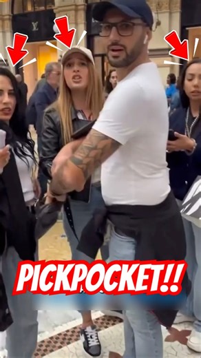 Exposed Pickpocket Gang Loses Control