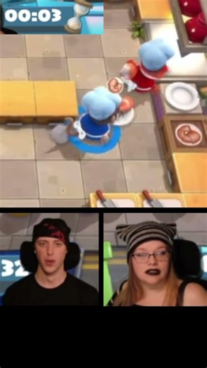 Send it!!!!!!!!!! #gaming #funny #overcooked #coopgaming #gameplay