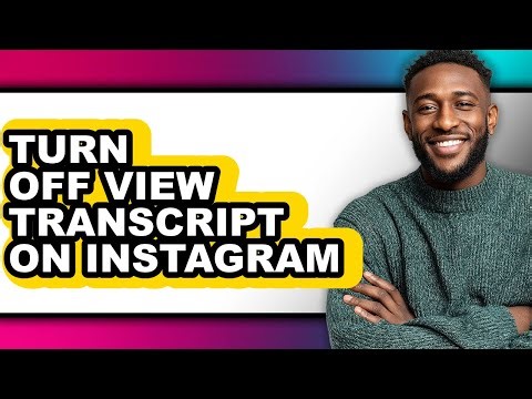 How to Turn Off View Transcript on Instagram (easy Method)