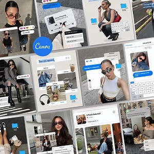Ios Core Instagram Templates | Editable Canva Posts for Content Creators | Social Media Manager Bundle - Etsy