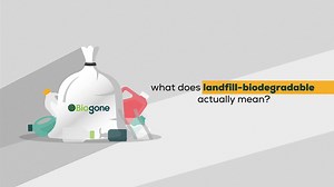 What does landfill biodegradable mean?