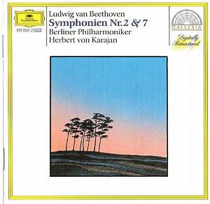 Ludwig van Beethoven / Berlin Philharmonic Orchestra / Herbert von Karajan - Symphonies Nos. 2 & 7