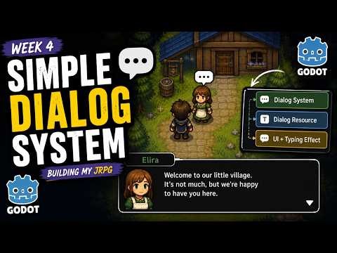 Building a Dialog System for My JRPG in Godot (Week 4)