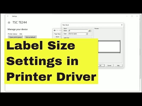 How to Adjust Label Size in Printer Driver and Crystal Report for Free Barcode Label Software