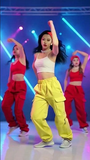 💃✨ Neon K-POP Dance Explosion | Female Lead & Sync Crew #NeonKPOP 💥