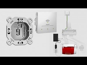 Einbau "WLAN Touch ac" in das homeway System one. mit einem Switch