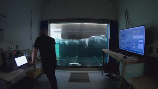UCSD's SOARS simulator recreates ocean conditions to help scientists study how the sea and atmosphere interact. | CBS 8 San Diego