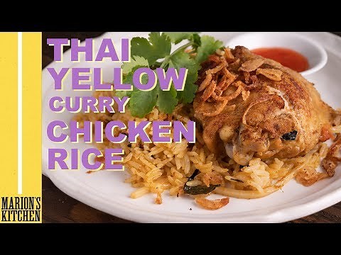 Thai Yellow Curry Chicken Rice- Marion's Kitchen