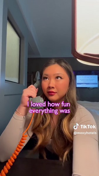 check in and check me out 😎 #atthemoxy 📹 @Michelle Nguyen | hotel