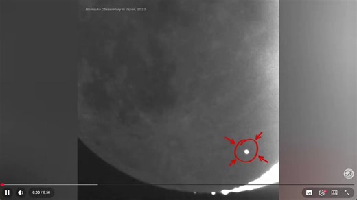 🚨UFOs spotted on the Moon? What did Artemis astronauts just see??Less than 24 hours ago, the Artemis 2 astronauts reported a series of bright flashes on the Moon. At least four in 90 seconds. They called them meteor impacts. The Angry Astronaut investigated the science behind this phenomenon, and he is still a bit skeptical of the official explanation. #uap #artemis2 #alien Source: