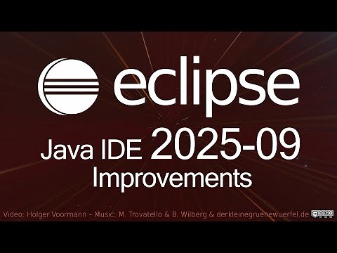 Eclipse 2025-09 Java IDE Improvements