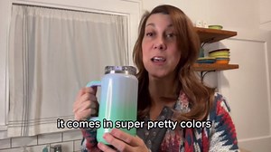 Meoky 32 oz Tumbler with Handle, Stainless Steel Vacuum Insulated Tumbler, Keeps Cold for 30 Hours, 100% Leak-proof, BPA-Free (Night)