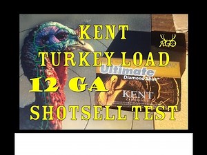 Kent 12 Gauge Turkey Load Shotshell Patterning and Review- 2 3/4 inch Test- RGO Ep 34