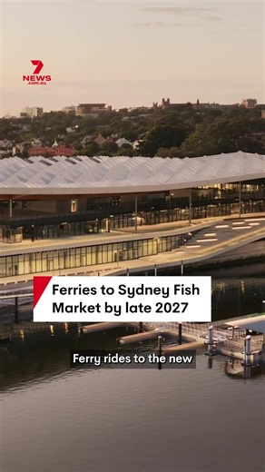 Ferry rides to the new Sydney Fish Market are still at least a year away. #sydney #ferry #sydneyferry #boat #fishmarket